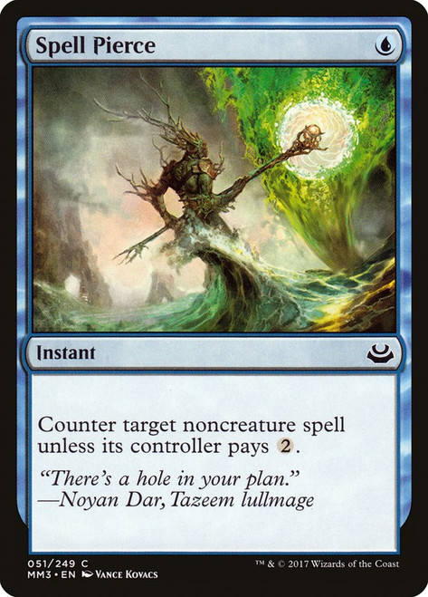Spell Pierce\nModern Masters: 2017 Edition\nSingle\nMagic The Gathering