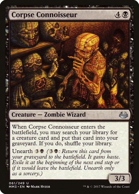 Corpse Connoisseur\nModern Masters: 2017 Edition\nSingle\nMagic The Gathering