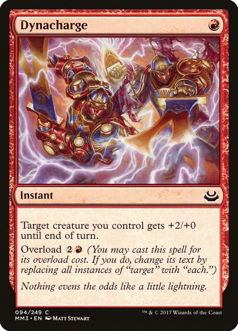 Dynacharge\nModern Masters: 2017 Edition\nSingle\nMagic The Gathering