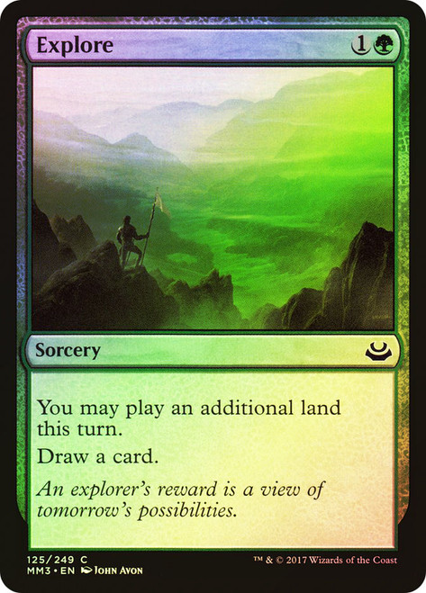 Explore\nModern Masters: 2017 Edition\nSingle\nMagic The Gathering