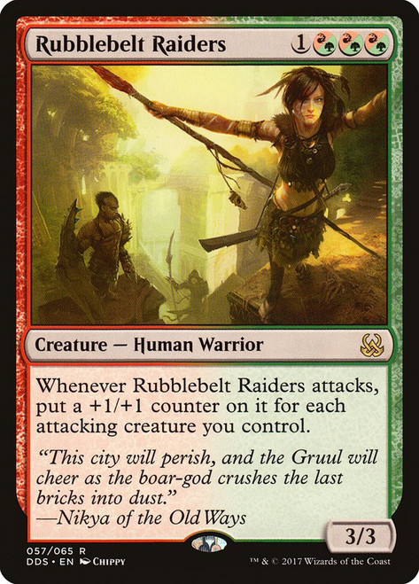 Rubblebelt Raiders\nDuel Decks: Mind vs. Might\nSingle\nMagic The Gathering