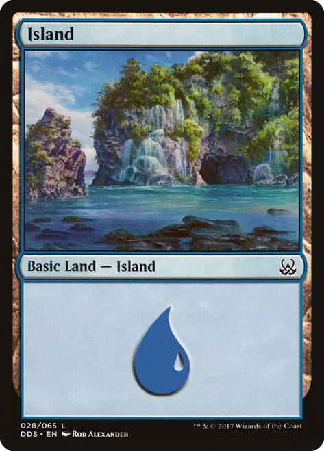 Island (#28)\nDuel Decks: Mind vs. Might\nSingle\nMagic The Gathering