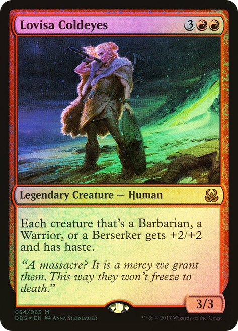 Lovisa Coldeyes\nDuel Decks: Mind vs. Might\nSingle\nMagic The Gathering