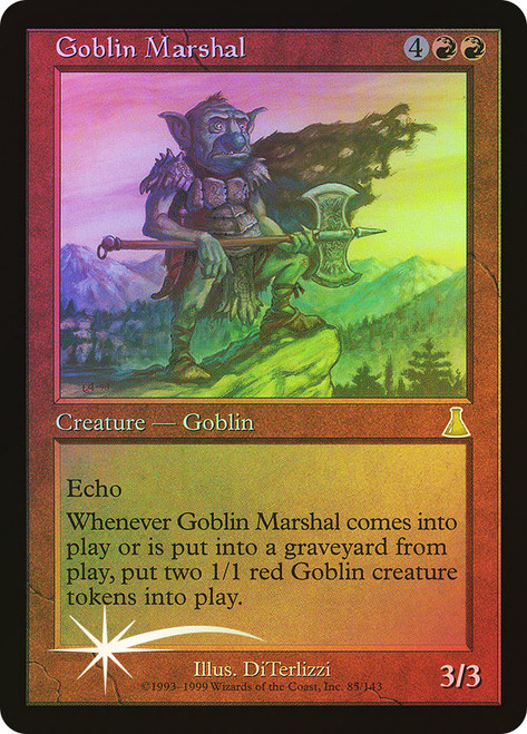Goblin Marshal\nUrza's Destiny\nSingle\nMagic The Gathering