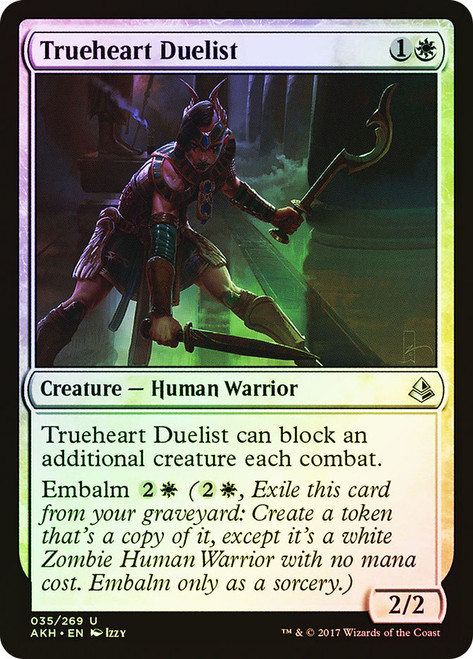 Trueheart Duelist\nAmonkhet\nSingle\nMagic The Gathering