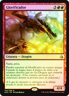 Glorybringer
Amonkhet (Foil) - Spanish
Single
Magic The Gathering