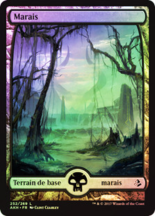 Swamp (#252) (Full Art) | Amonkhet - German | Star City Games