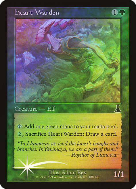 Heart Warden\nUrza's Destiny\nSingle\nMagic The Gathering