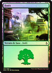 Forest (#267)
Amonkhet (Foil) - French
Single
Magic The Gathering