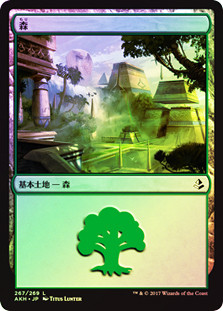 Forest (#267)
Amonkhet (Foil) - Japanese
Single
Magic The Gathering