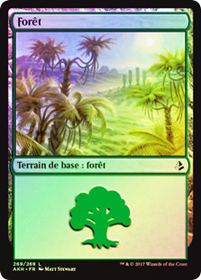 Forest (#269)
Amonkhet (Foil) - French
Single
Magic The Gathering