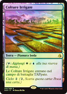 Irrigated Farmland
Amonkhet (Foil) - Italian
Single
Magic The Gathering
