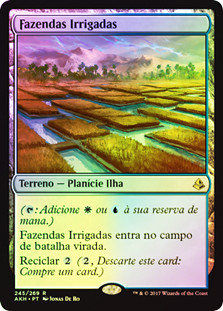 Irrigated Farmland
Amonkhet (Foil) - Portuguese
Single
Magic The Gathering