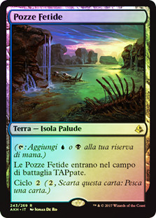 Fetid Pools
Amonkhet (Foil) - Italian
Single
Magic The Gathering