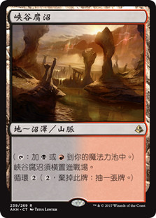 Canyon Slough
Amonkhet - Chinese Traditional
Single
Magic The Gathering