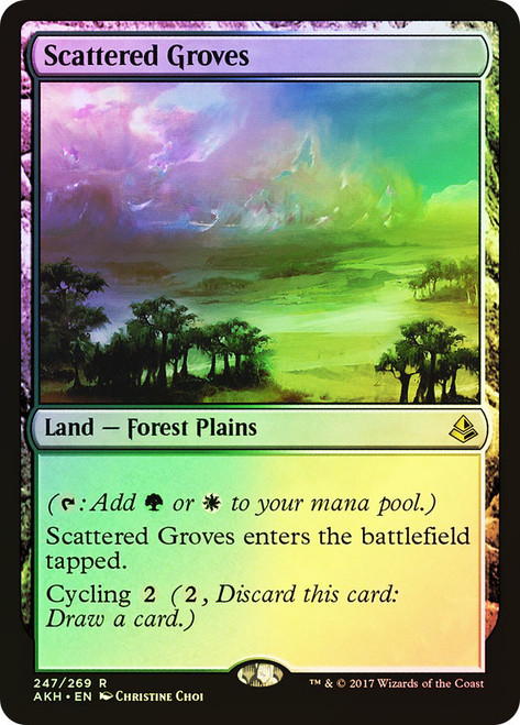 Scattered Groves\nAmonkhet\nSingle\nMagic The Gathering