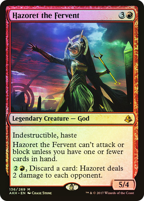 Hazoret the Fervent\nAmonkhet\nSingle\nMagic The Gathering