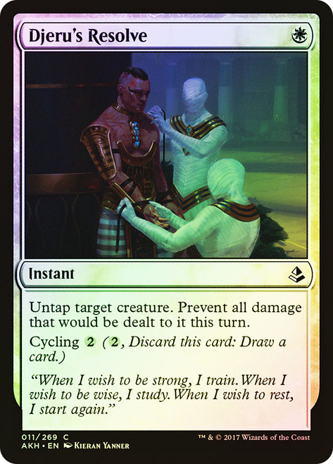 Djeru's Resolve\nAmonkhet\nSingle\nMagic The Gathering