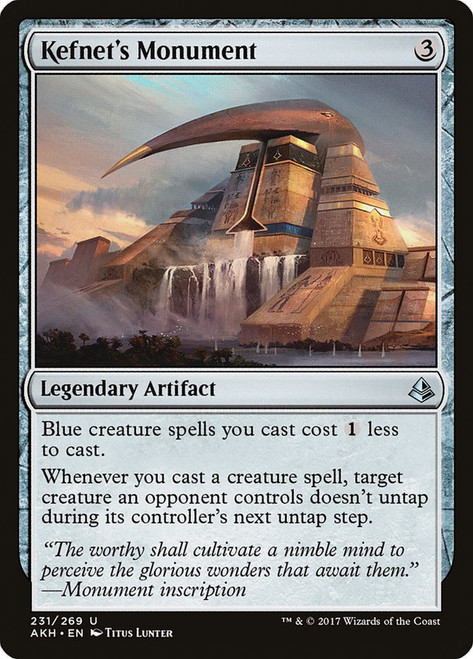 Kefnet's Monument\nAmonkhet\nSingle\nMagic The Gathering