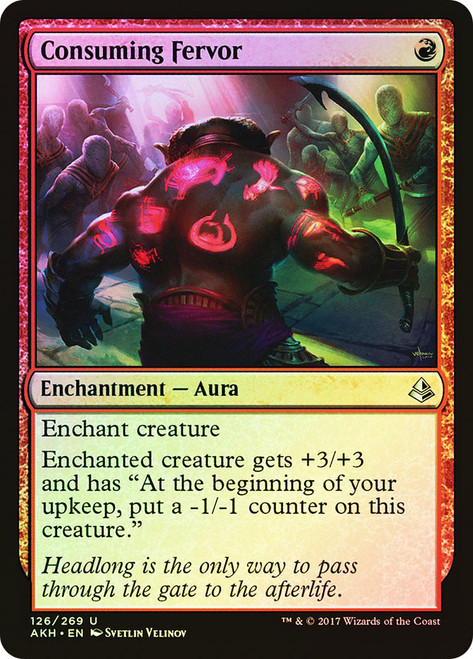 Consuming Fervor\nAmonkhet\nSingle\nMagic The Gathering