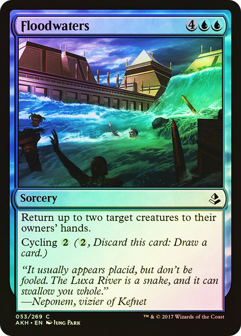 Floodwaters\nAmonkhet\nSingle\nMagic The Gathering