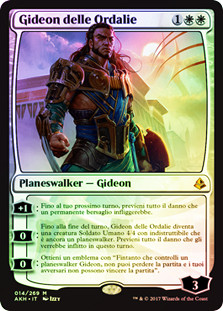 Gideon of the Trials
Amonkhet (Foil) - Italian
Single
Magic The Gathering