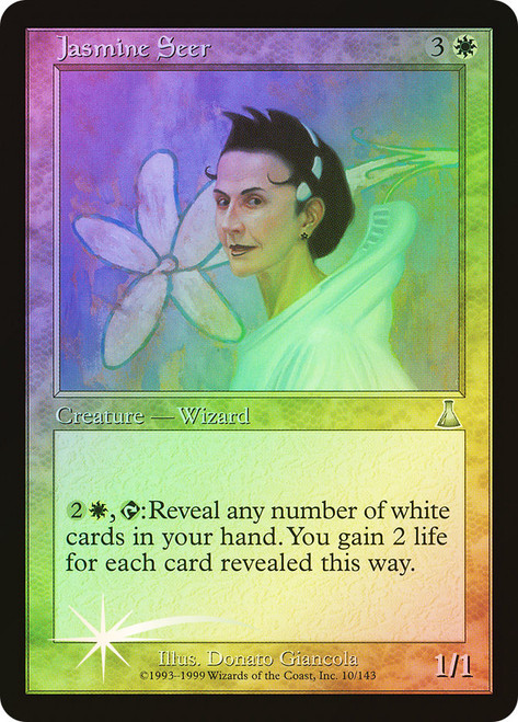 Jasmine Seer\nUrza's Destiny\nSingle\nMagic The Gathering