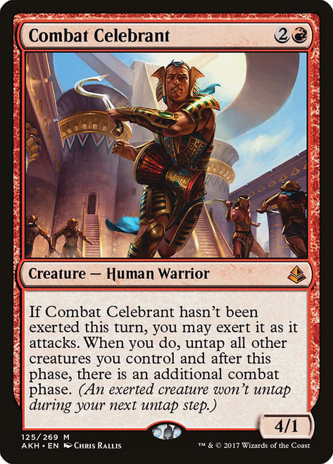 Combat Celebrant\nAmonkhet\nSingle\nMagic The Gathering