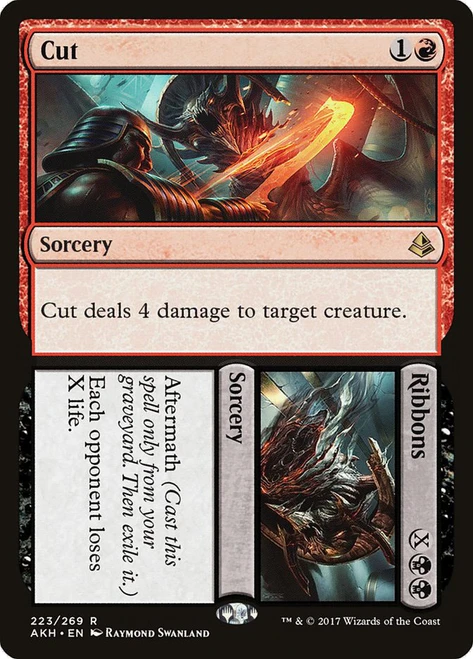 Cut // Ribbons
Amonkhet
Single
Magic: The Gathering