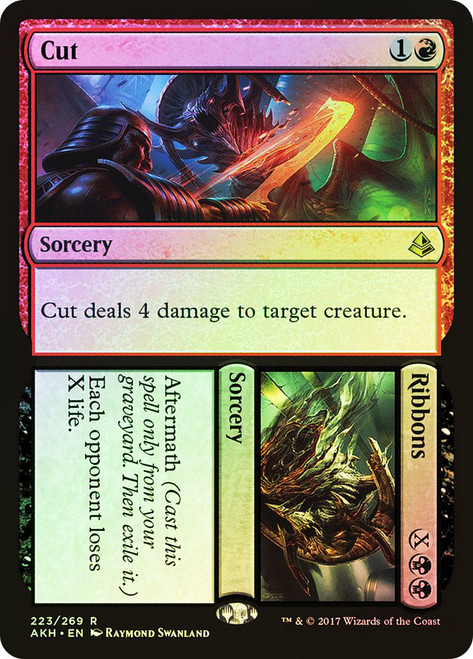 Cut // Ribbons
Amonkhet
Single
Magic: The Gathering