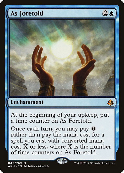 As Foretold\nAmonkhet\nSingle\nMagic The Gathering
