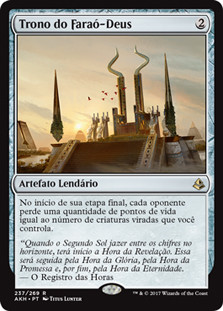 Throne of the God-Pharaoh
Amonkhet - Portuguese
Single
Magic The Gathering