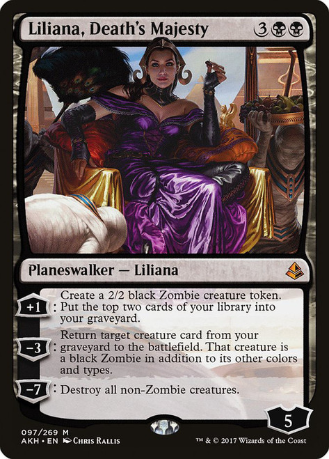 Liliana, Death's Majesty\nAmonkhet\nSingle\nMagic The Gathering