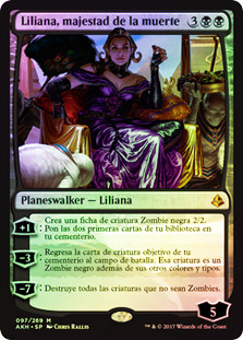Liliana, Death's Majesty
Amonkhet (Foil) - Spanish
Single
Magic The Gathering