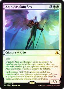 Angel of Sanctions
Amonkhet (Foil) - Portuguese
Single
Magic The Gathering