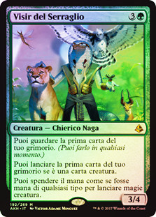 Vizier of the Menagerie
Amonkhet (Foil) - Italian
Single
Magic The Gathering