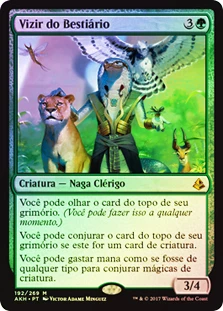 Vizier of the Menagerie
Amonkhet (Foil) - Portuguese
Single
Magic The Gathering
