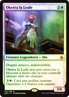 Oketra the True
Amonkhet (Foil) - Italian
Single
Magic The Gathering