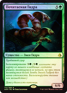 Honored Hydra
Amonkhet (Foil) - Russian
Single
Magic The Gathering