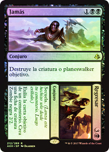 Never // Return
Amonkhet - Spanish
Single
Magic The Gathering