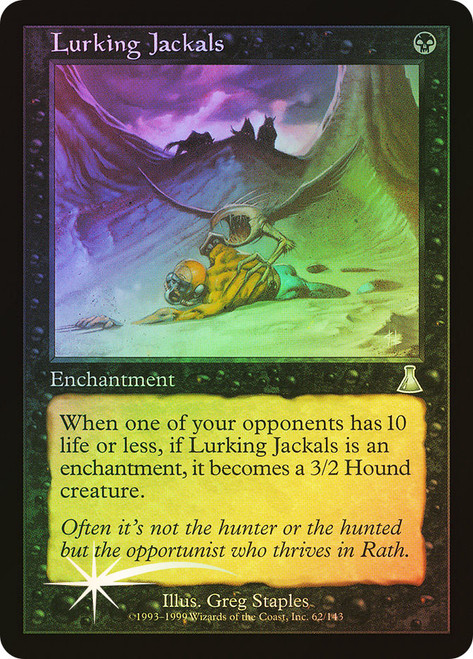 Lurking Jackals\nUrza's Destiny\nSingle\nMagic The Gathering