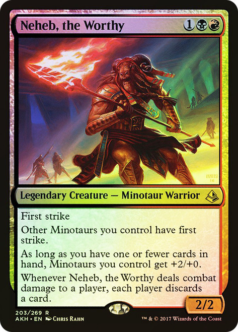 Neheb, the Worthy\nAmonkhet\nSingle\nMagic The Gathering