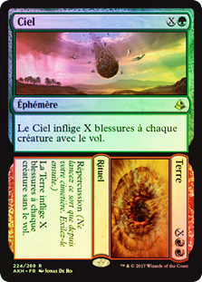 Heaven // Earth
Amonkhet - French
Single
Magic The Gathering