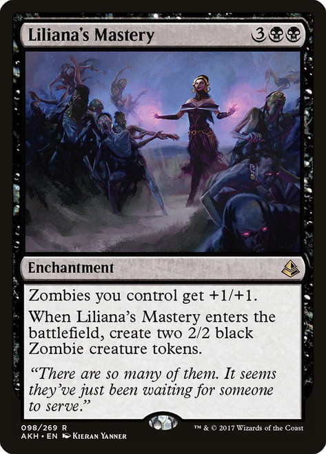 Liliana's Mastery\nAmonkhet\nSingle\nMagic The Gathering