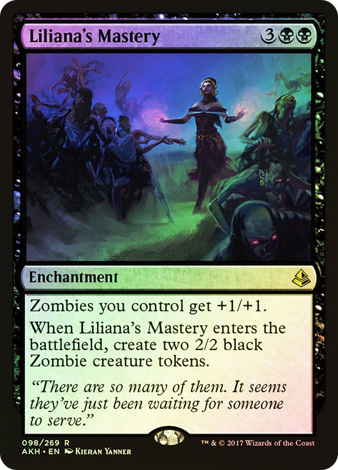 Liliana's Mastery\nAmonkhet\nSingle\nMagic The Gathering