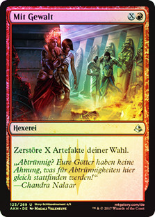 By Force
Amonkhet (Foil) - German
Single
Magic The Gathering