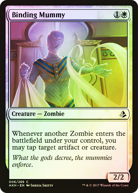 Binding Mummy\nAmonkhet\nSingle\nMagic The Gathering