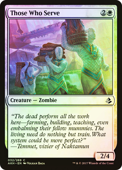 Those Who Serve\nAmonkhet\nSingle\nMagic The Gathering