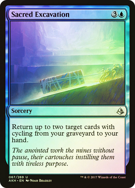 Sacred Excavation\nAmonkhet\nSingle\nMagic The Gathering