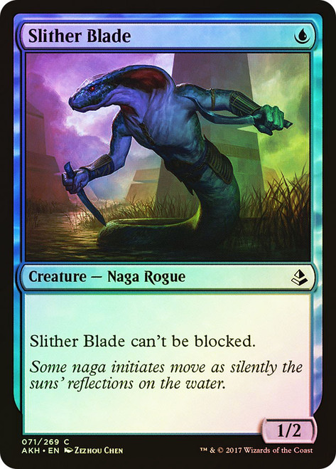 Slither Blade\nAmonkhet\nSingle\nMagic The Gathering